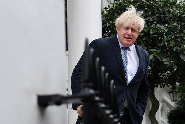 L'ex premier inglese Boris Johnson